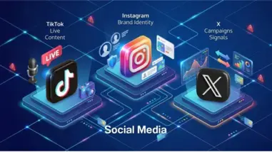 คู่มือบัญชีโซเชียล TikTok Instagram และ X สำหรับการตลาด